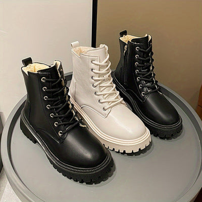 Elena Plüsch-Stiefel | schneezauber Eleganz, Die Unverzichtbaren Damen Winterstiefel für Elena