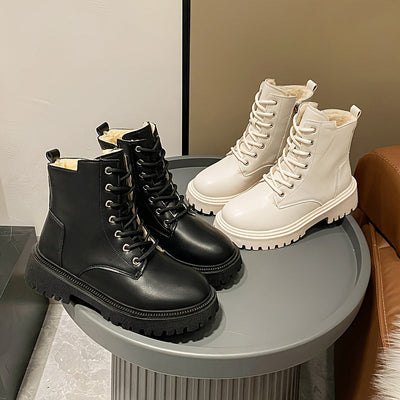 Elena Plüsch-Stiefel | schneezauber Eleganz, Die Unverzichtbaren Damen Winterstiefel für Elena