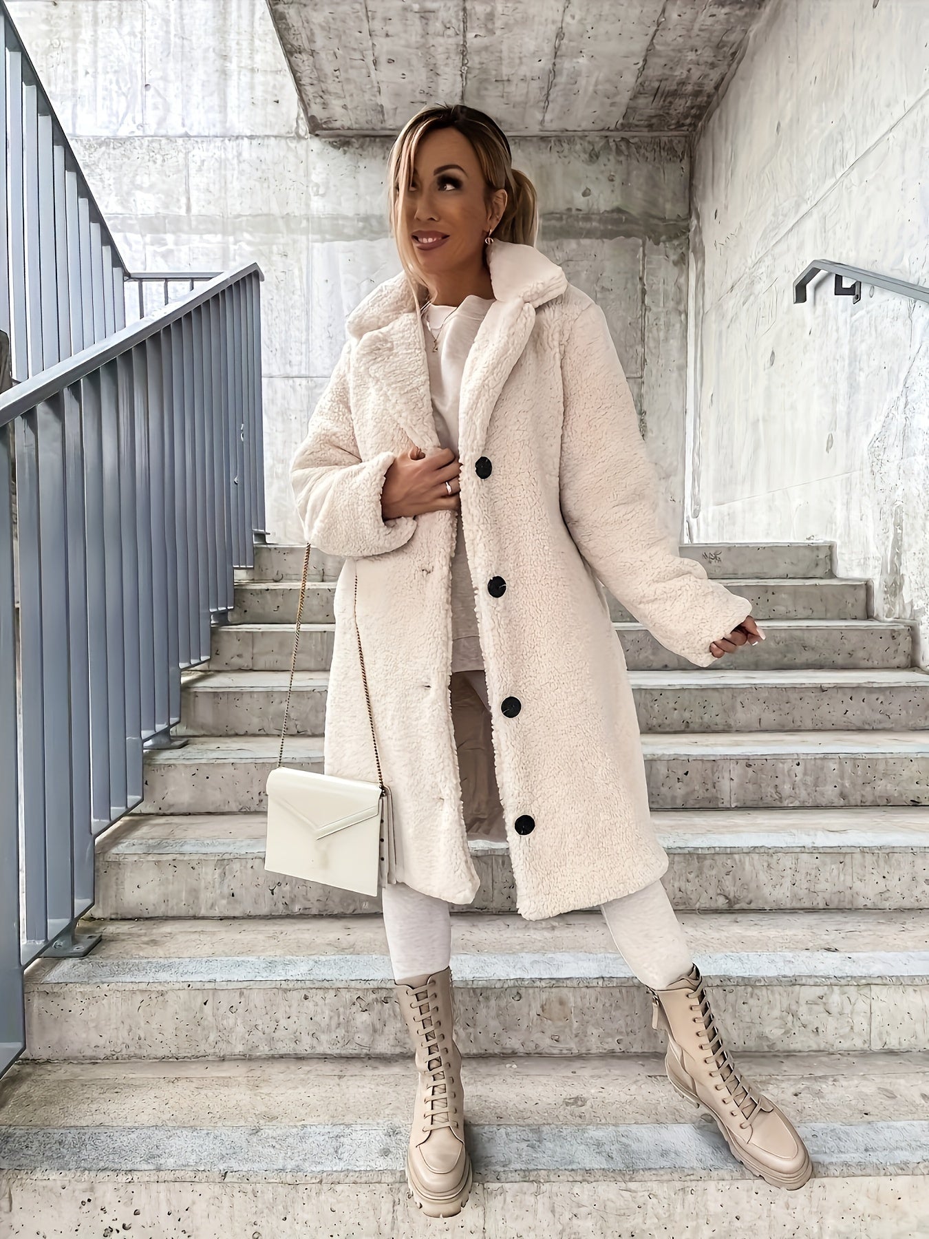 Emma | Zeitlose Eleganz im Mittellangen Trenchcoat für moderne Frauen