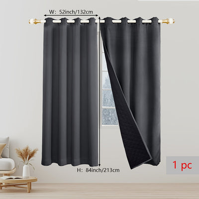 EternalWarmth | Erhöhen Sie Ihren Raum mit luxuriösen 1-Panel-Wärmeisolationsvorhängen