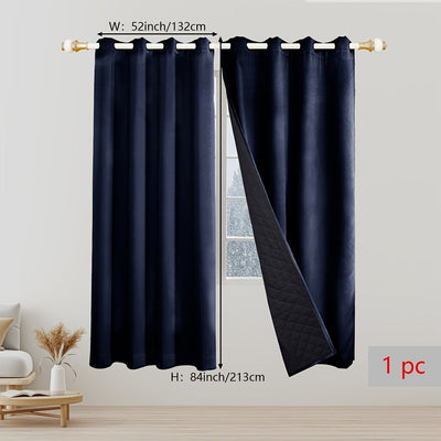 EternalWarmth | Erhöhen Sie Ihren Raum mit luxuriösen 1-Panel-Wärmeisolationsvorhängen