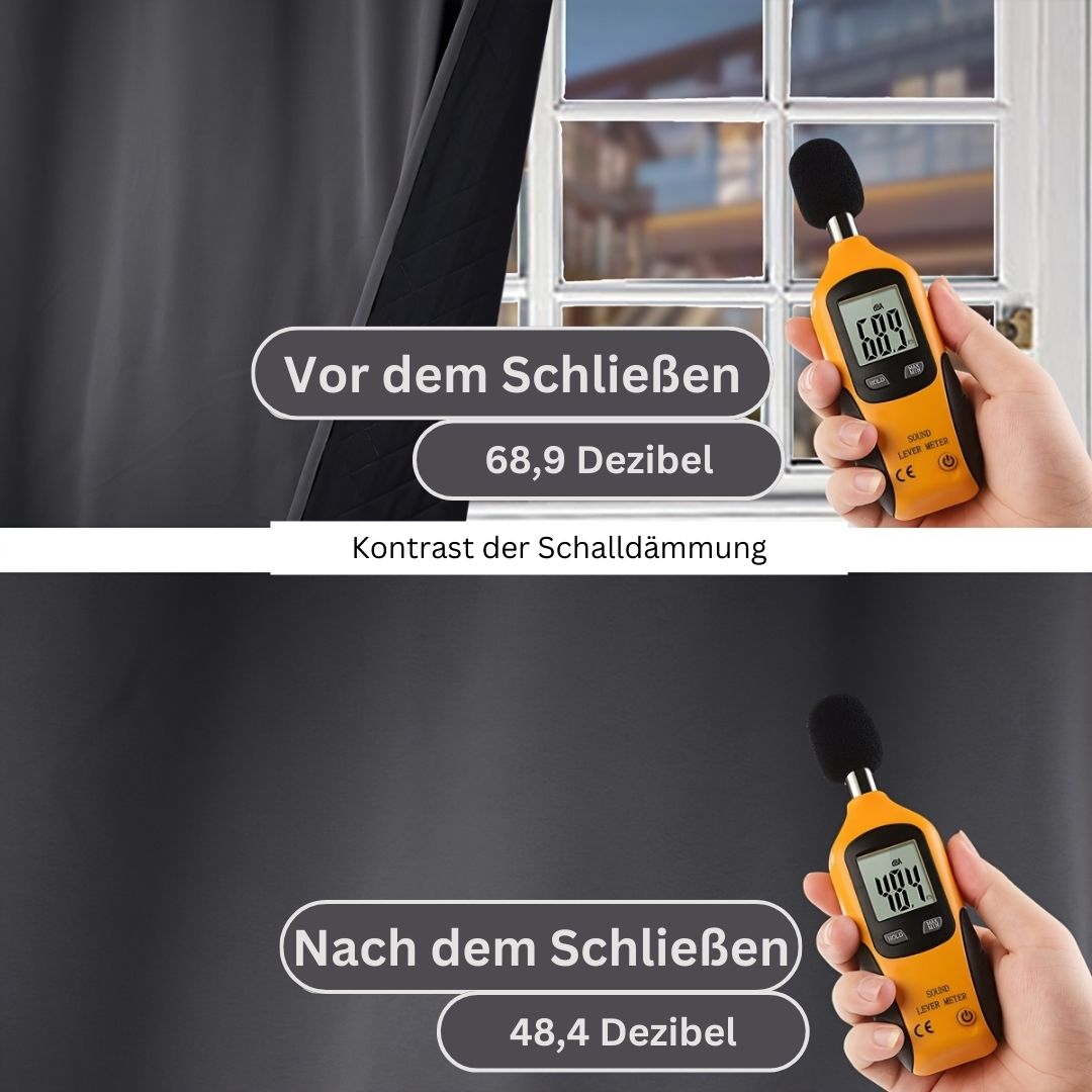 EternalWarmth | Erhöhen Sie Ihren Raum mit luxuriösen 1-Panel-Wärmeisolationsvorhängen