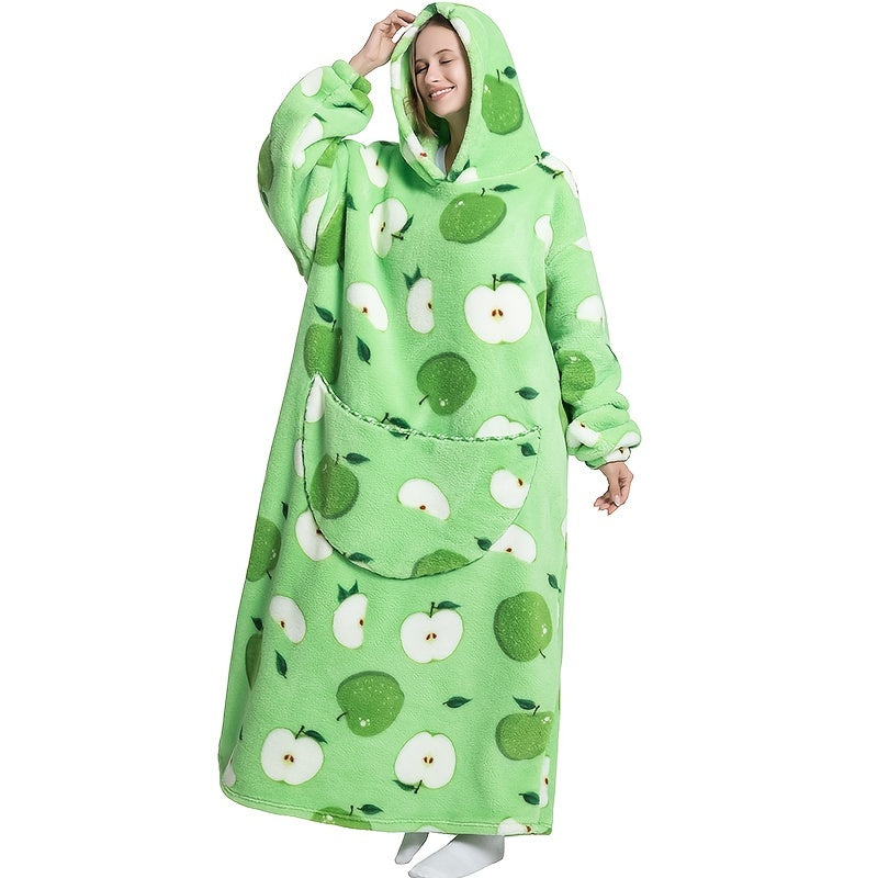 Fashion Freya | Hüllen Sie sich in Eleganz mit dem tragbaren Decke Hoodie