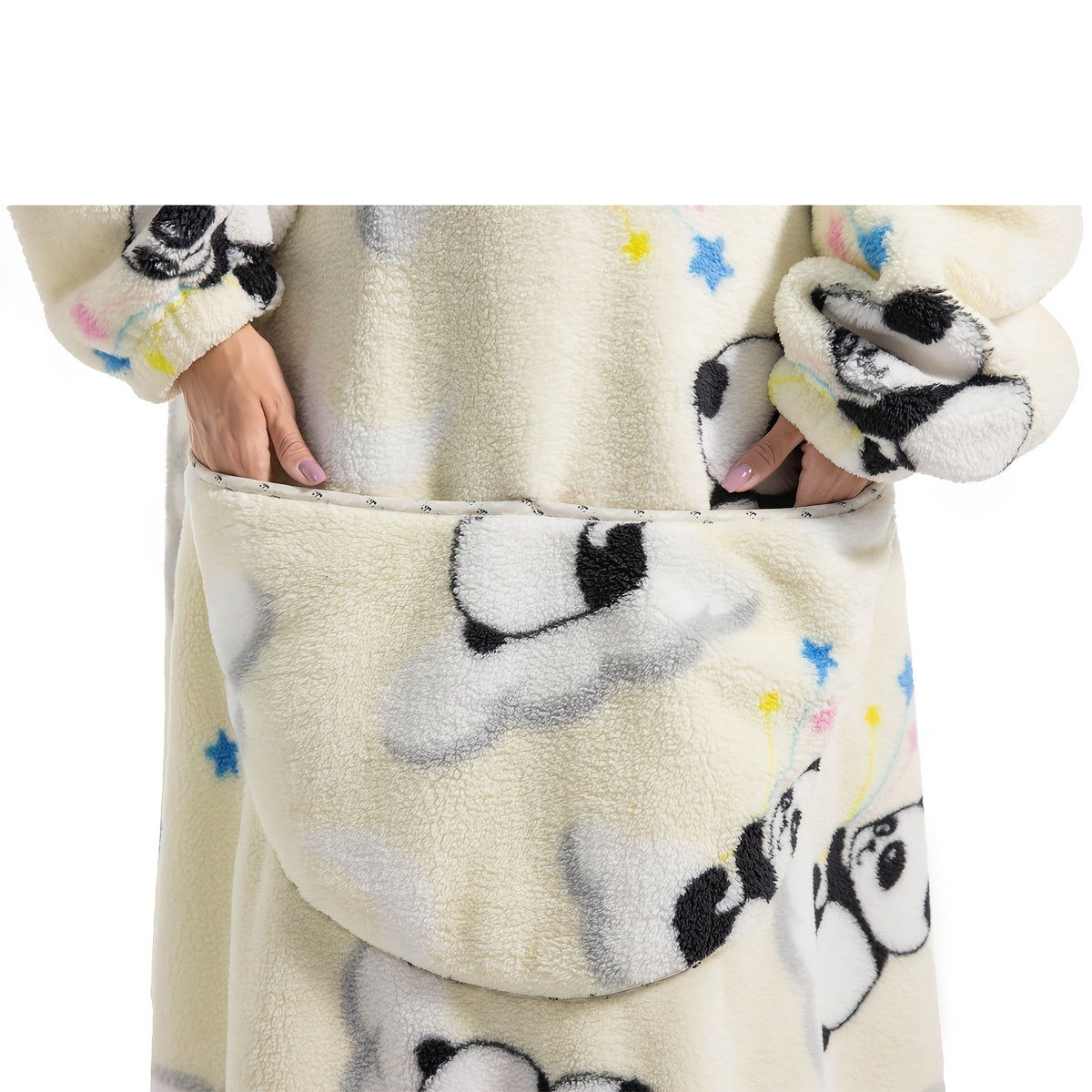 Fashion Freya | Hüllen Sie sich in Eleganz mit dem tragbaren Decke Hoodie