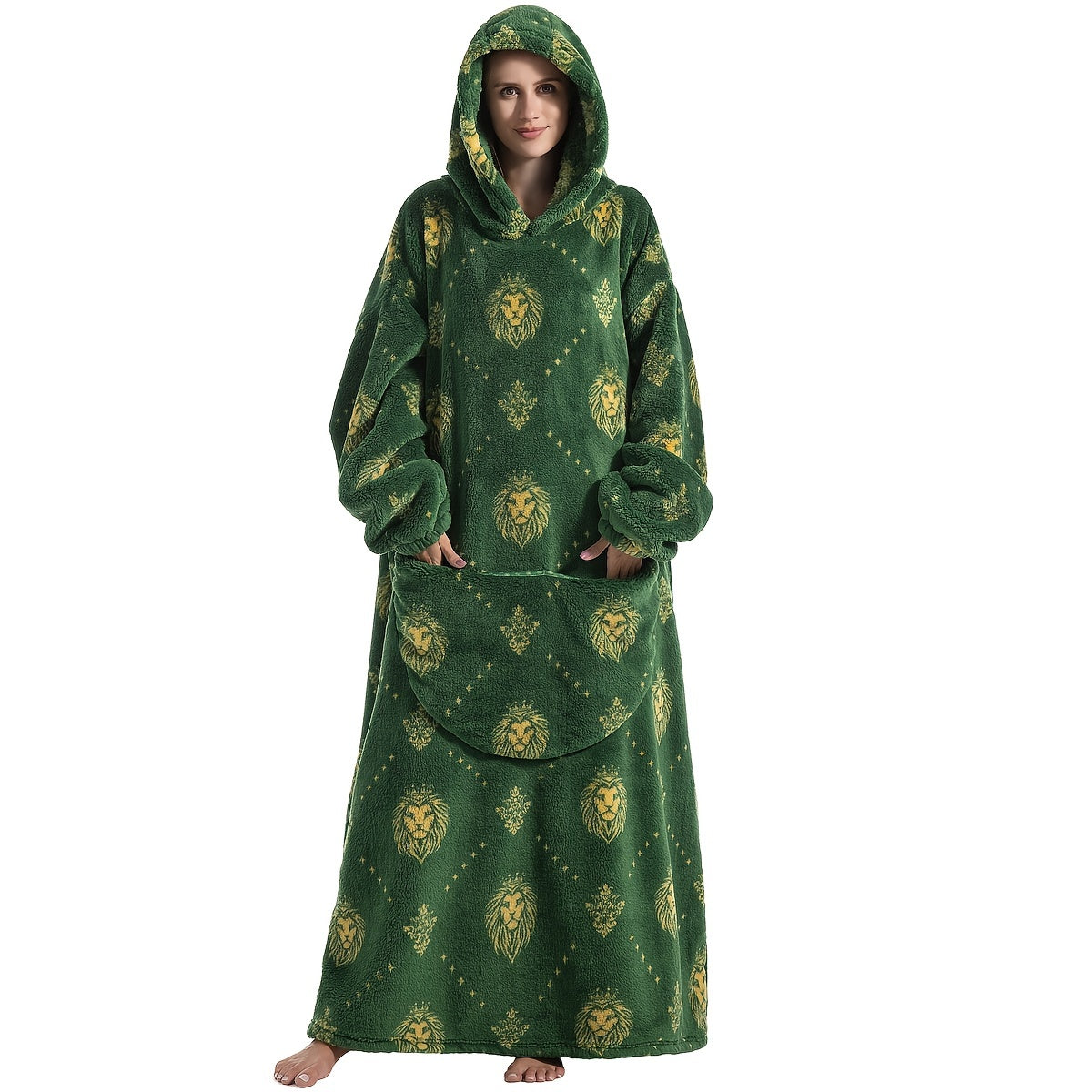 Fashion Freya | Hüllen Sie sich in Eleganz mit dem tragbaren Decke Hoodie