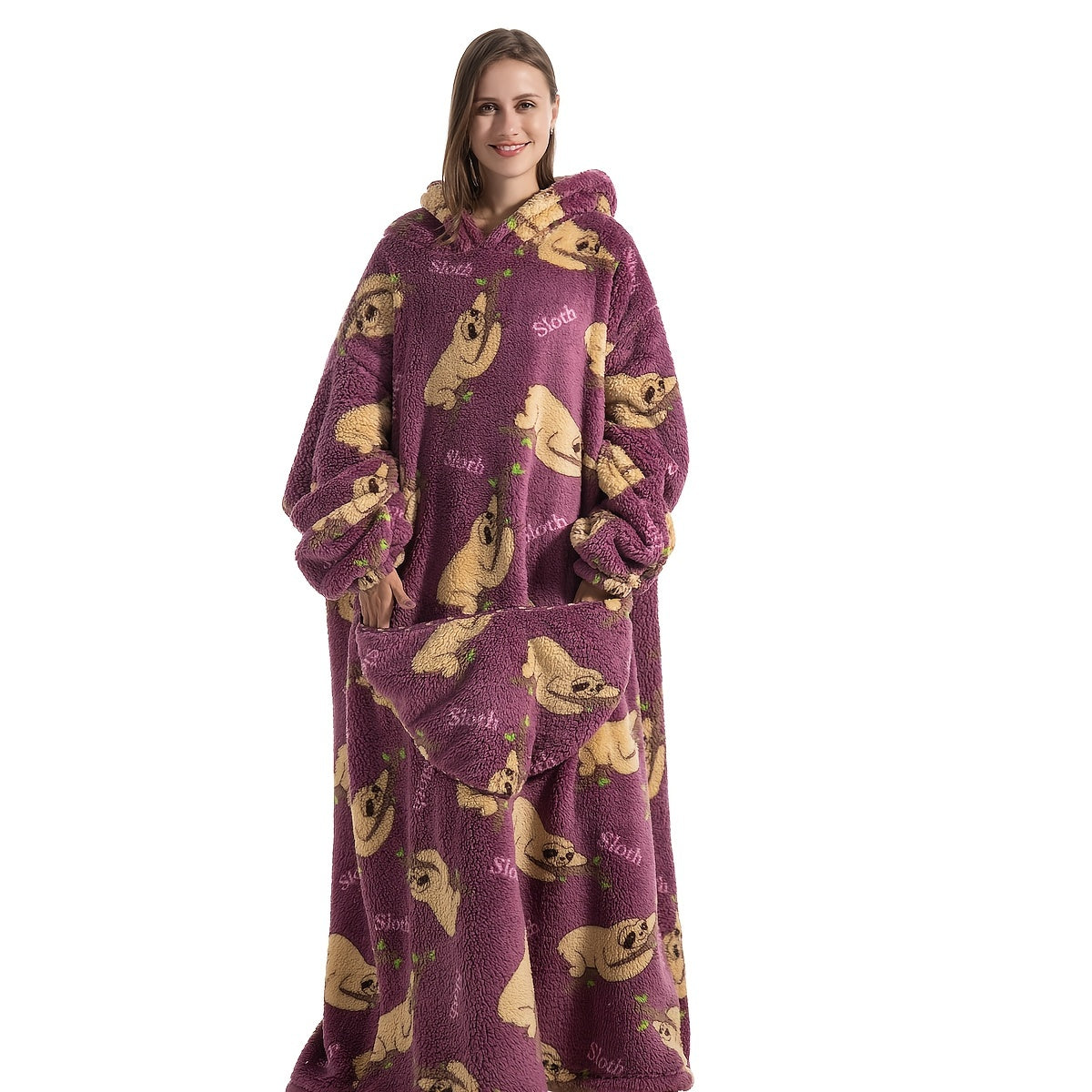 Fashion Freya | Hüllen Sie sich in Eleganz mit dem tragbaren Decke Hoodie