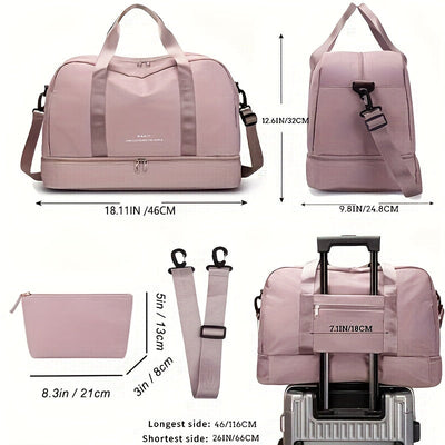 FlexFit Tasche | Der ultimative All-in-One-Reise- und Fitness-Begleiter