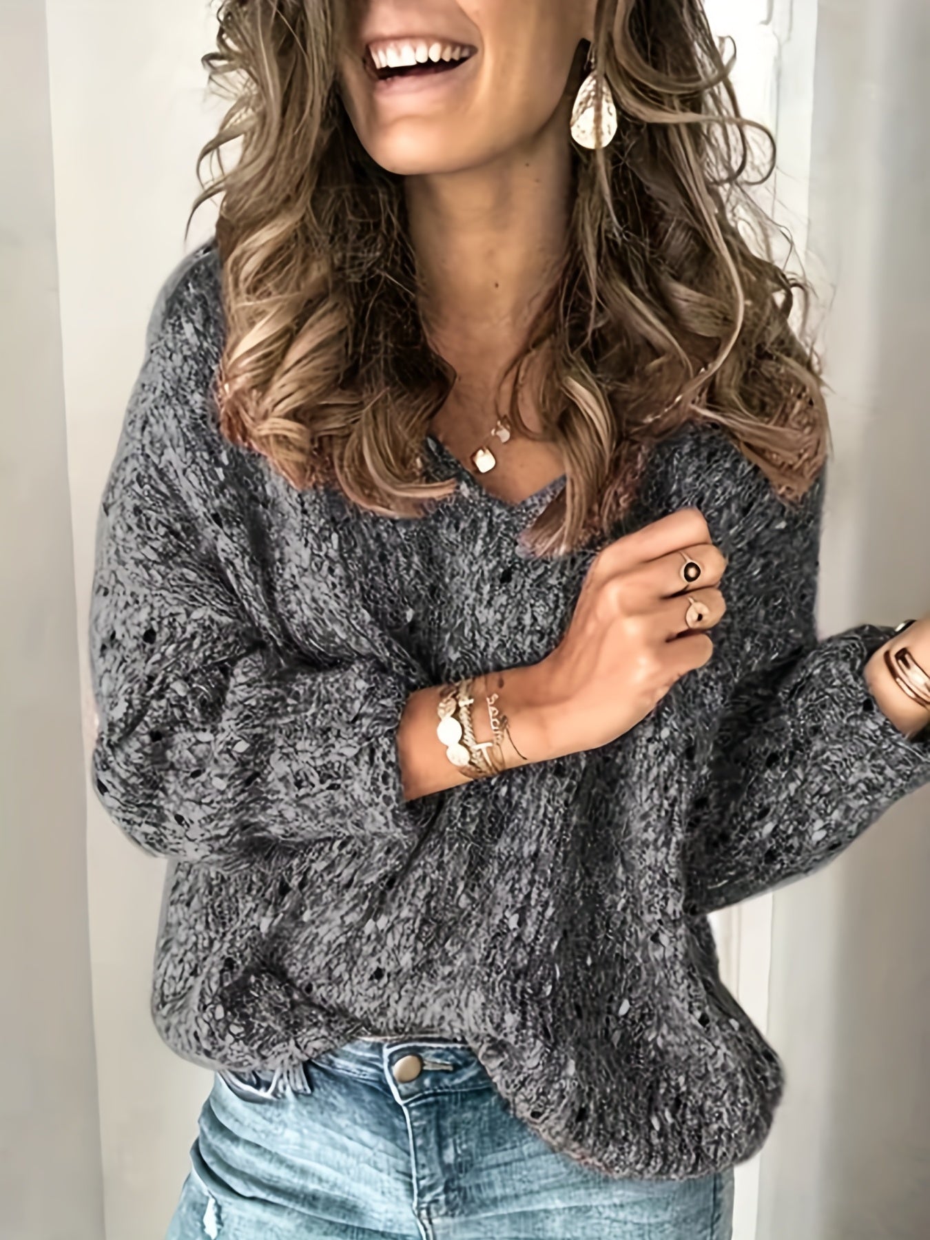 Franziska Elegance | Der ultimative Langarmpullover für mühelosen Chic