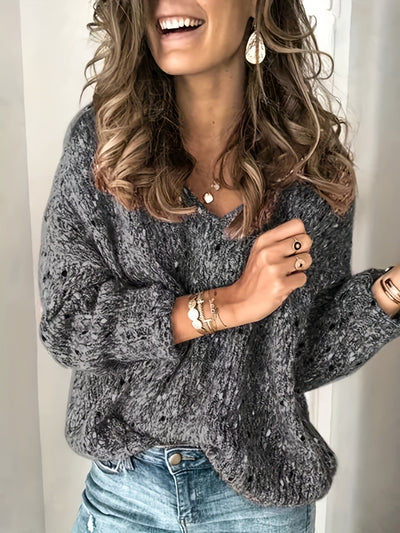 Franziska Elegance | Der ultimative Langarmpullover für mühelosen Chic