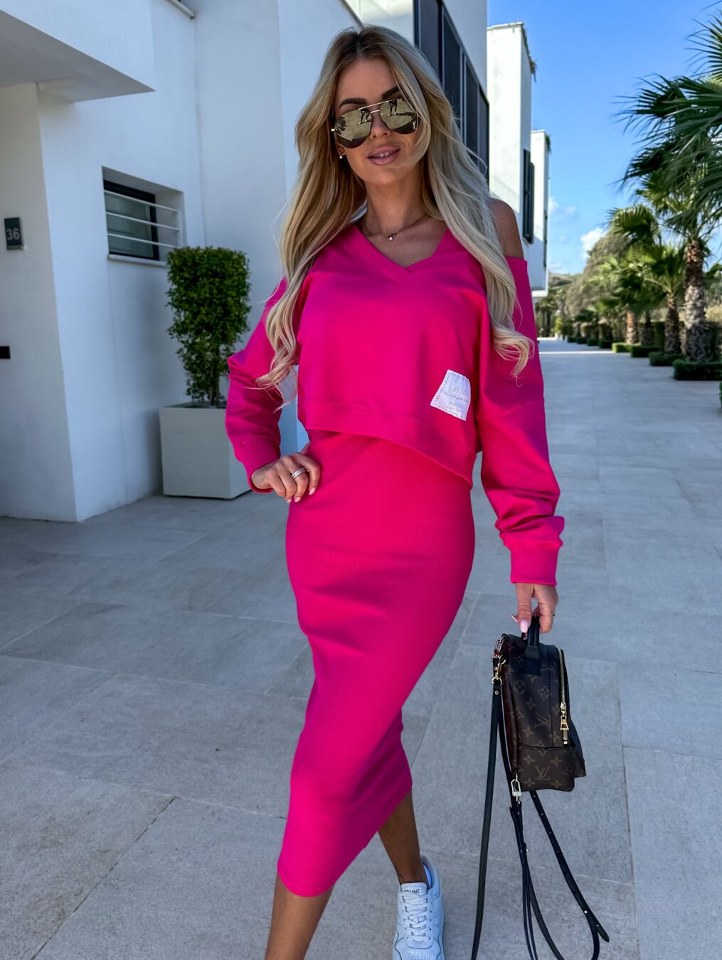 Selene® | Lässiges Top- und Kleid-Set