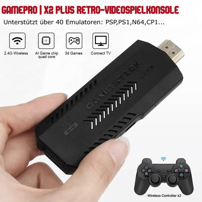 GamePro | Tauche ein in die Welt der Nostalgie mit dieser Retro-Videospielkonsole