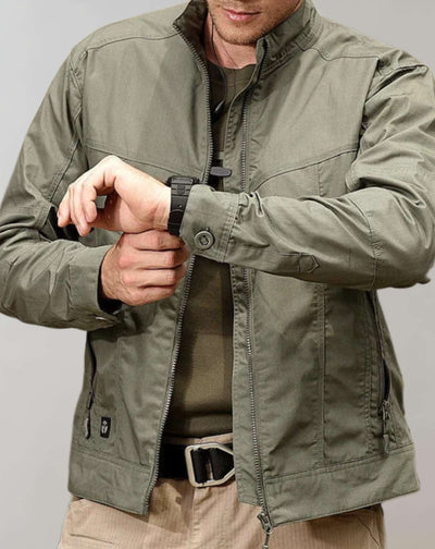 Leichte Herren-Sommerjacke mit Reißverschluss