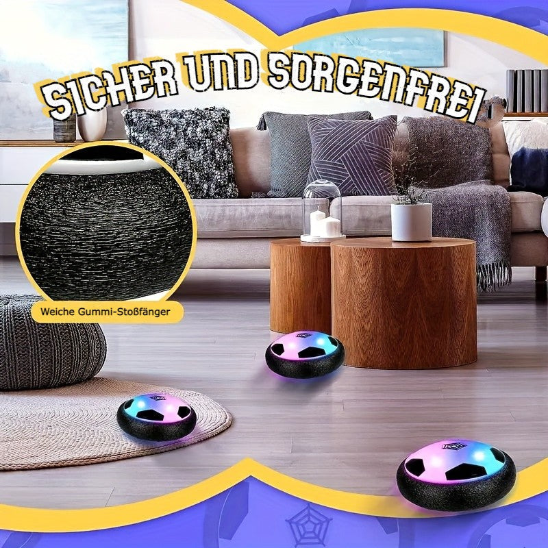 Glow and Goal | Beleuchteter Spaß mit LED-Licht Elektrischer Schwebeball