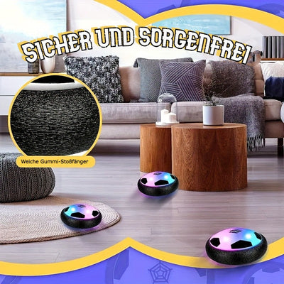 Glow and Goal | Beleuchteter Spaß mit LED-Licht Elektrischer Schwebeball