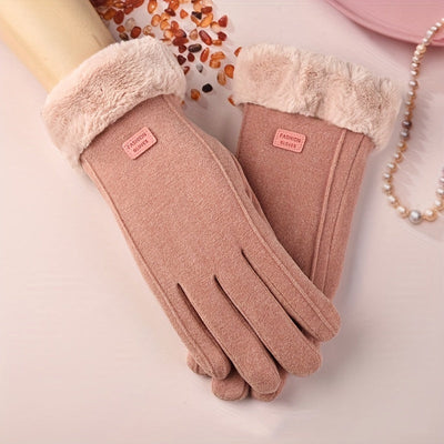 Hansy | Stilvoll gewärmt, Unsere Plüsch Suède Handschuhe für Damen