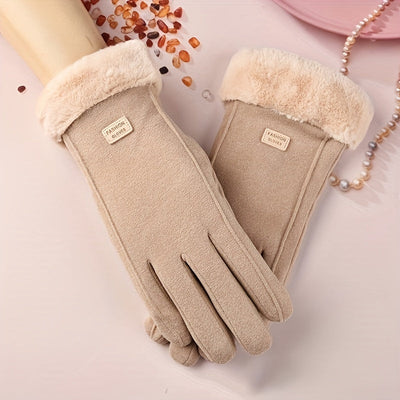 Hansy | Stilvoll gewärmt, Unsere Plüsch Suède Handschuhe für Damen