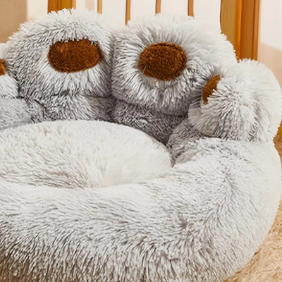 Heavenly | Luxuriöse lange Plüsch Katze und Hund Winterbett mit umweltfreundlichen Stil