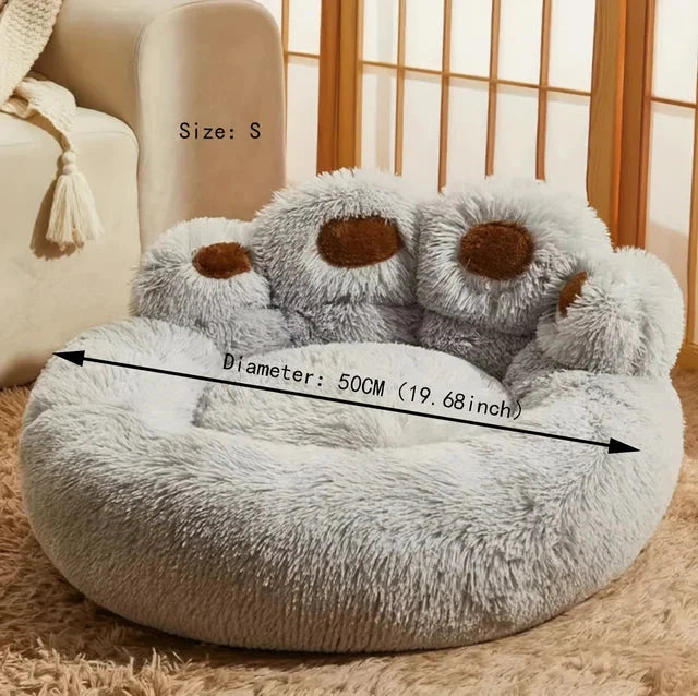 Heavenly | Luxuriöse lange Plüsch Katze und Hund Winterbett mit umweltfreundlichen Stil
