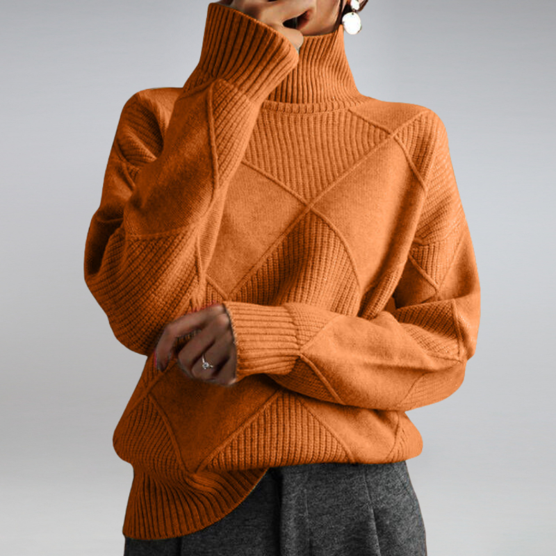 Damen-Rollkragenpullover – Warme Pullover für Damen in verschiedenen Farben