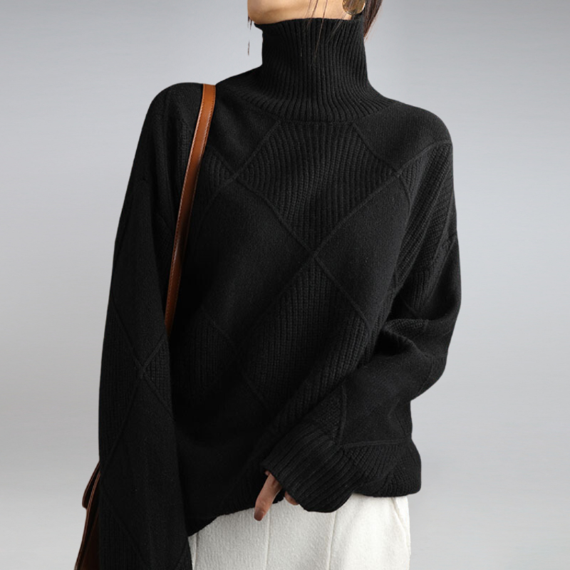 Damen-Rollkragenpullover – Warme Pullover für Damen in verschiedenen Farben
