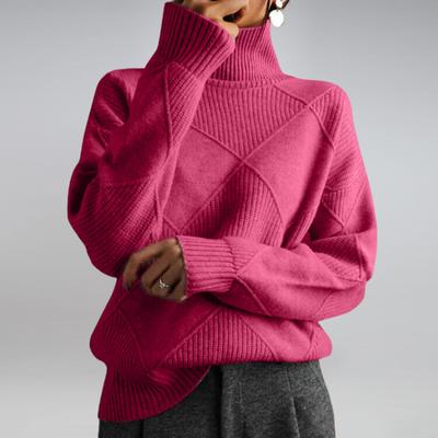 Damen-Rollkragenpullover – Warme Pullover für Damen in verschiedenen Farben