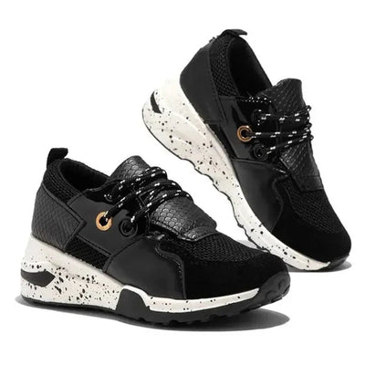 Ida | Spring Leopard Print Lace-ups Damen Schuhe