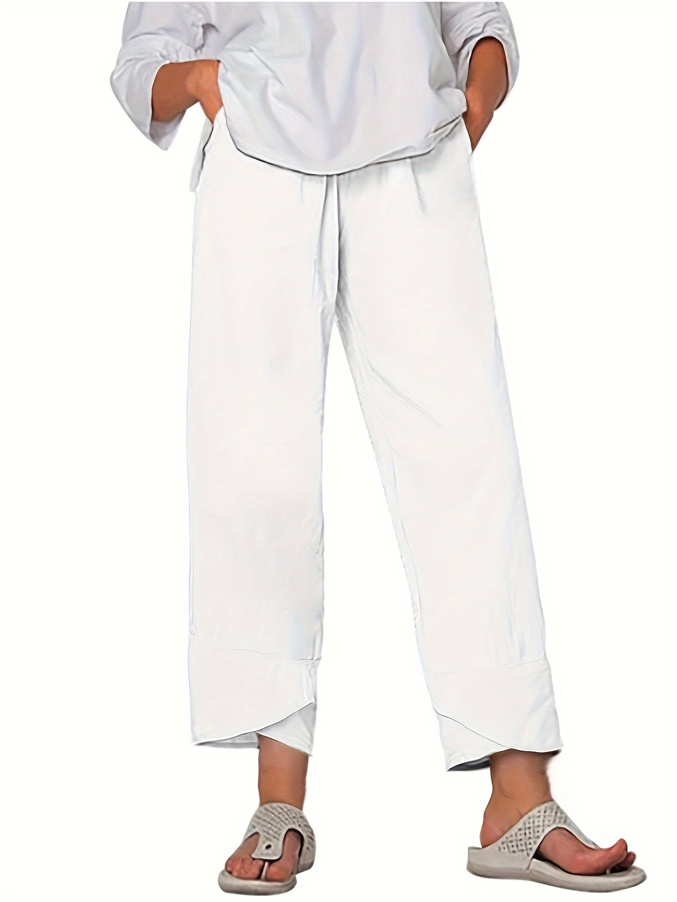 Ina Comfort | Vielseitige Frühlings- und Sommerhosen aus Polyester für mühelosen Stil