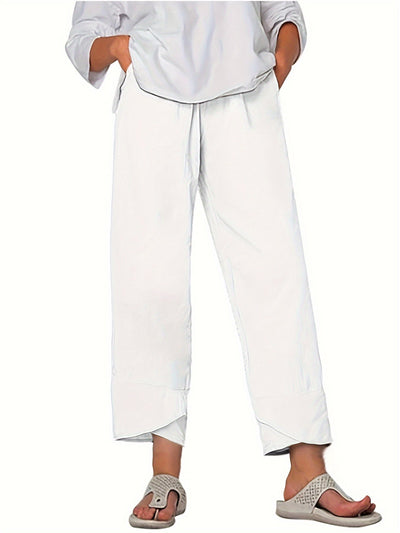 Ina Comfort | Vielseitige Frühlings- und Sommerhosen aus Polyester für mühelosen Stil