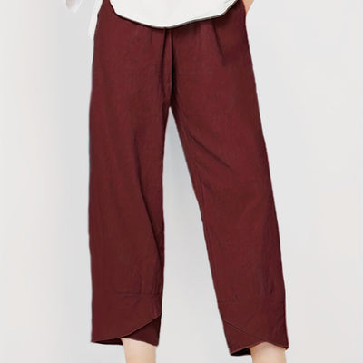 Ina Comfort | Vielseitige Frühlings- und Sommerhosen aus Polyester für mühelosen Stil