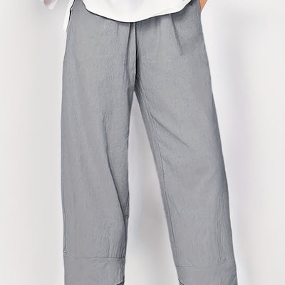 Ina Comfort | Vielseitige Frühlings- und Sommerhosen aus Polyester für mühelosen Stil