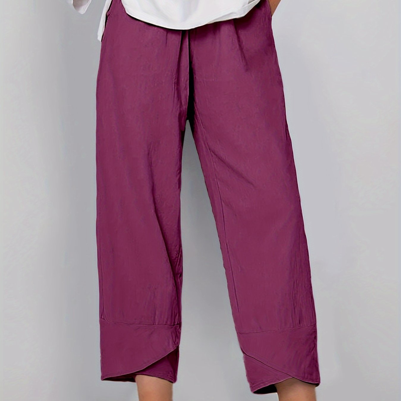 Ina Comfort | Vielseitige Frühlings- und Sommerhosen aus Polyester für mühelosen Stil