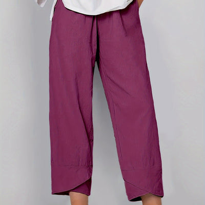 Ina Comfort | Vielseitige Frühlings- und Sommerhosen aus Polyester für mühelosen Stil