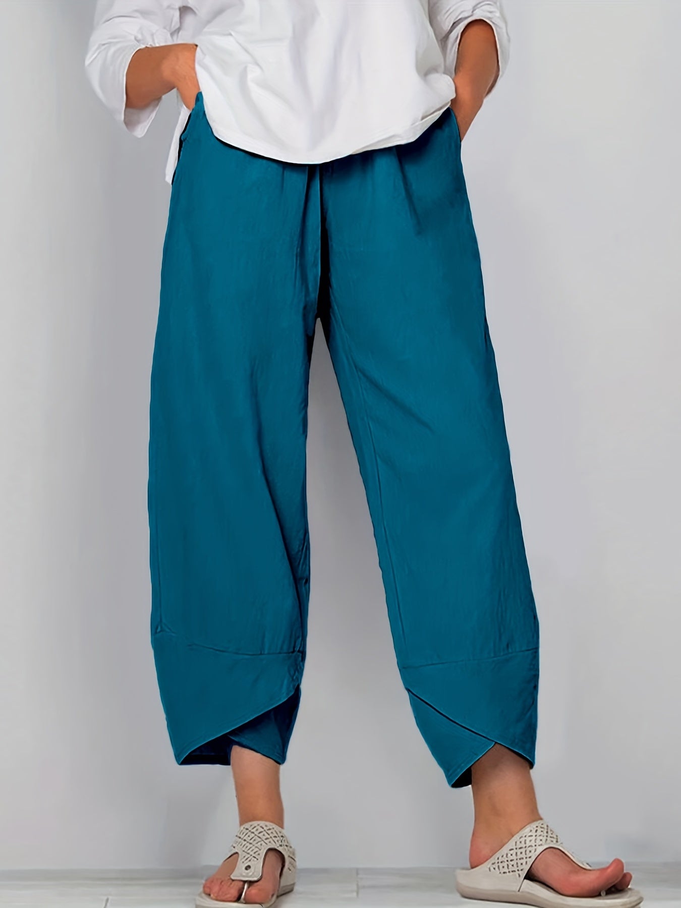Ina Comfort | Vielseitige Frühlings- und Sommerhosen aus Polyester für mühelosen Stil