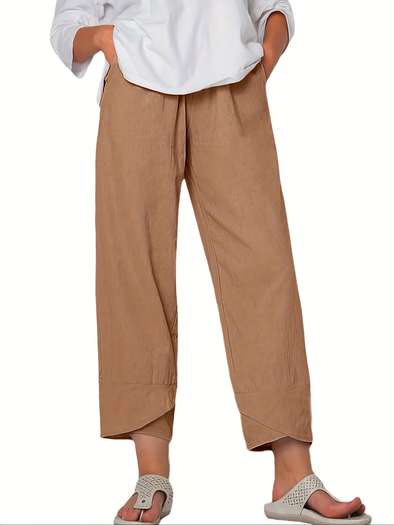 Ina Comfort | Vielseitige Frühlings- und Sommerhosen aus Polyester für mühelosen Stil