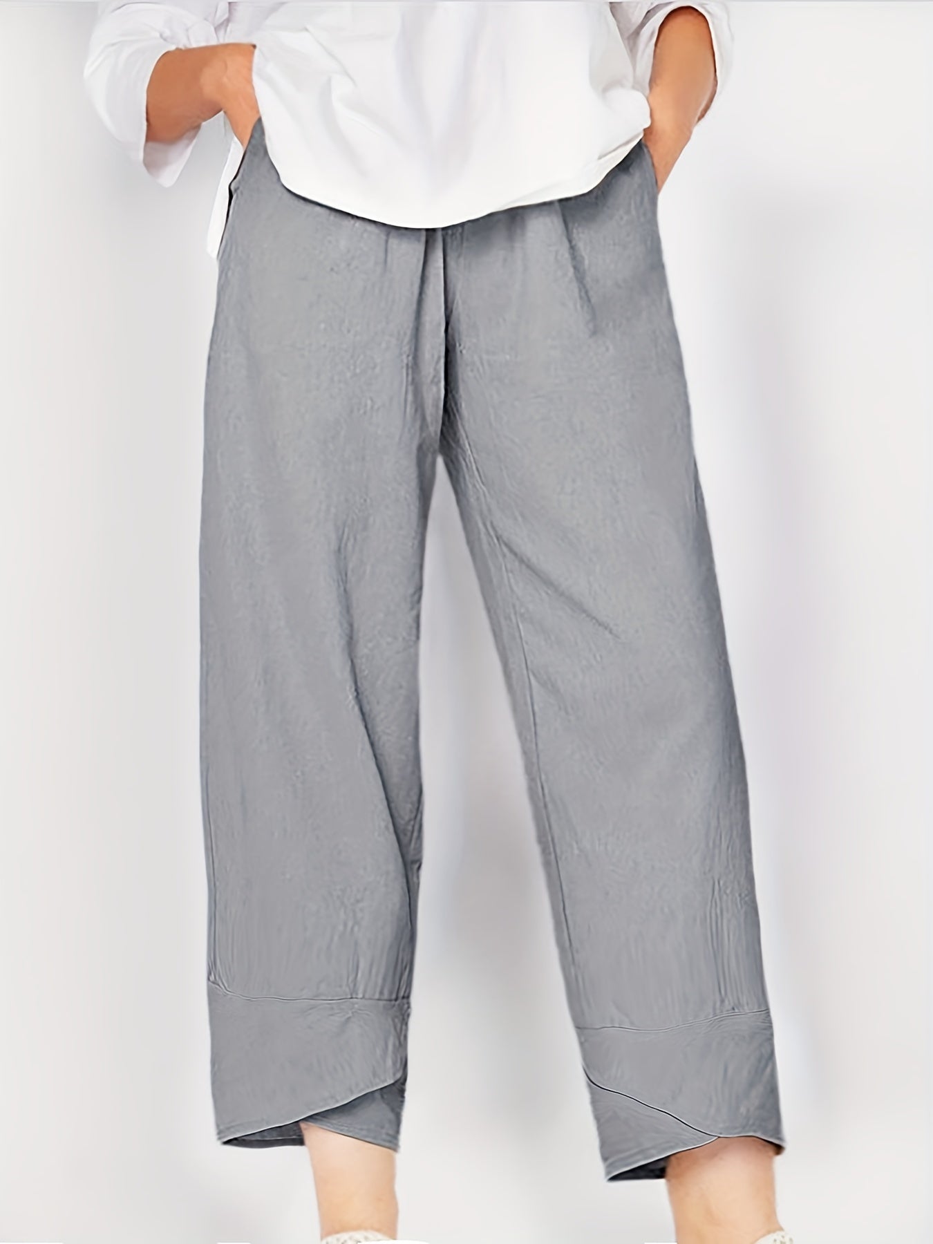 Ina Comfort | Vielseitige Frühlings- und Sommerhosen aus Polyester für mühelosen Stil