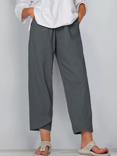 Ina Comfort | Vielseitige Frühlings- und Sommerhosen aus Polyester für mühelosen Stil