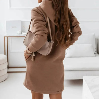 Irma Style | Umfassen Sie Eleganz mit unserem Vintage-Kapuzenkleid