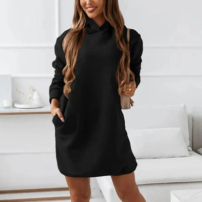 Irma Style | Umfassen Sie Eleganz mit unserem Vintage-Kapuzenkleid