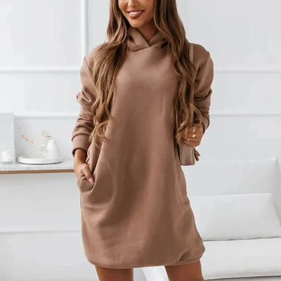 Irma Style | Umfassen Sie Eleganz mit unserem Vintage-Kapuzenkleid