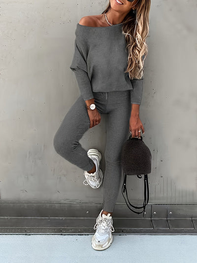 Jana Glamour | Erhöhen Sie Ihren Stil mit dem unwiderstehlich lässigen zweiteiligen Sport-Set