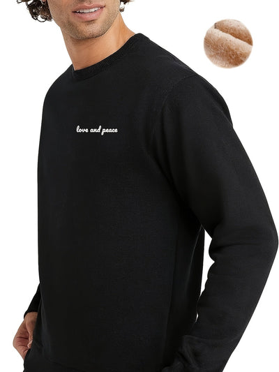 Julian | Wärmender Stil, Das Herren Pullover Sweatshirt