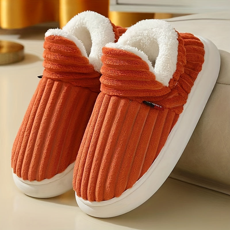 Karin Elegance | Cozy Bliss Plüschpantoffeln für luxuriösen Komfort und Stil