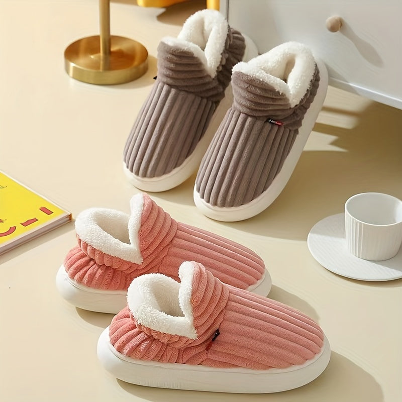 Karin Elegance | Cozy Bliss Plüschpantoffeln für luxuriösen Komfort und Stil