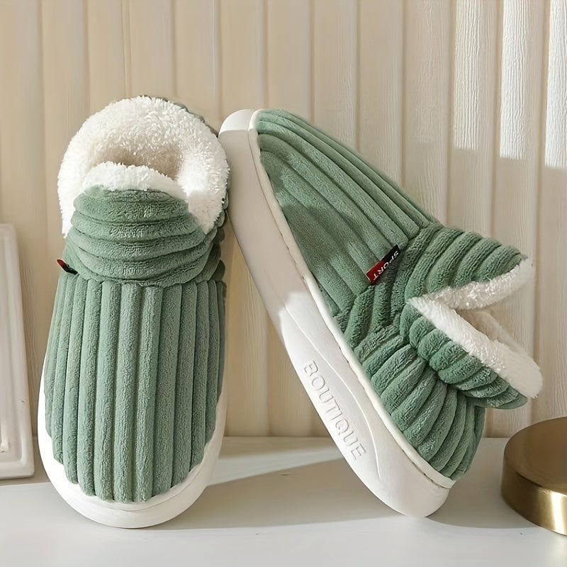 Karin Elegance | Cozy Bliss Plüschpantoffeln für luxuriösen Komfort und Stil