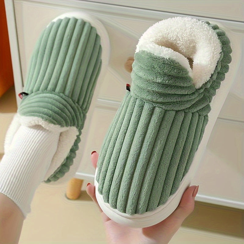 Karin Elegance | Cozy Bliss Plüschpantoffeln für luxuriösen Komfort und Stil