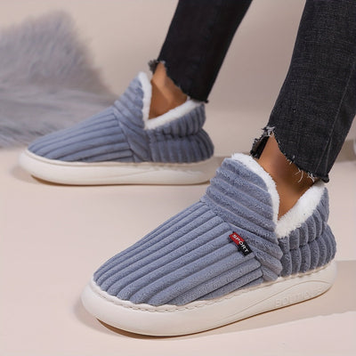 Karin Elegance | Cozy Bliss Plüschpantoffeln für luxuriösen Komfort und Stil