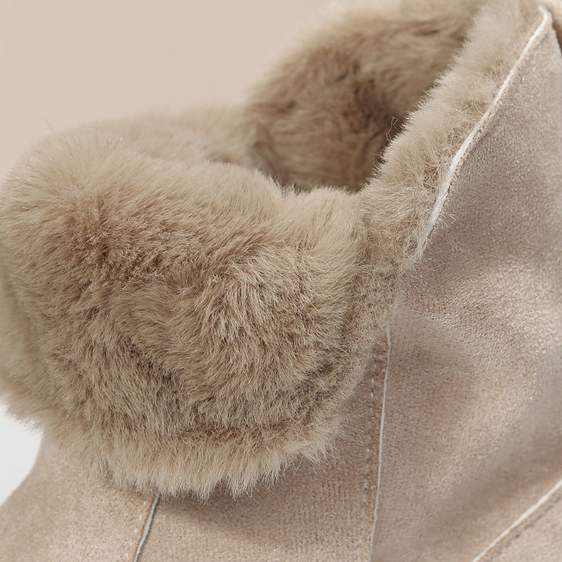 Laura Winter Elegance | Plüschgefütterte Schneestiefel - Stilvolle Wärme für jeden Schritt