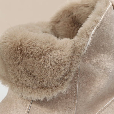 Laura Winter Elegance | Plüschgefütterte Schneestiefel - Stilvolle Wärme für jeden Schritt