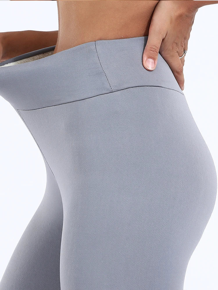 Leonie | Hochtaillierte Samt-Leggings für kuscheligen Komfort!