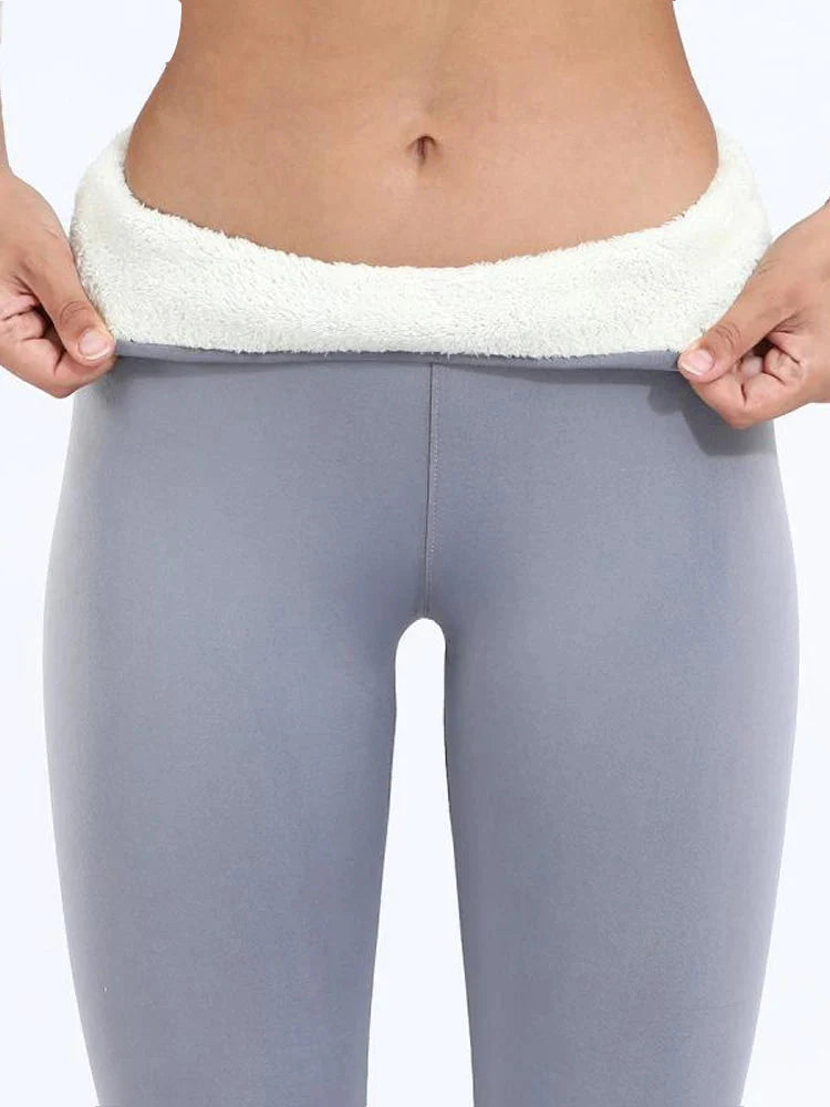 Leonie | Hochtaillierte Samt-Leggings für kuscheligen Komfort!
